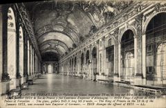 CPA Palais De Versailles Galerie des Glaces