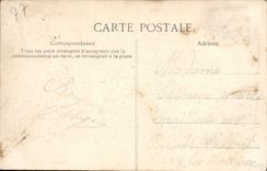 VINTAGE POSTCARD Drill De Fontainebleau Mushroom of Apremont