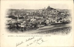 VINTAGE POSTCARD Puy View Taken of the Dimension of Rochearnaud