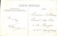 VINTAGE POSTCARD Sedan General the Marguerite Blesse has Mort On the plate of Floing Militaria