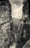 VINTAGE POSTCARD Road of the Great Narrow parts Chasms