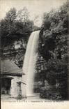 VINTAGE POSTCARD Environs De Nantua Cascades of the Mill of Charix