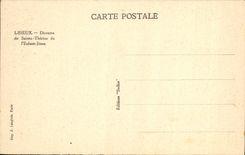 CPA Scene La Sainte En Meditation Dans L'Ancien cimetiere des carmelites Lisieux