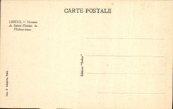 Escena Eveche de la POSTAL de la VENDIMIA de Bayeux Lisieux