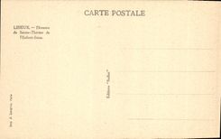 Escena de la POSTAL de la VENDIMIA con su hermana Celine Lisieux