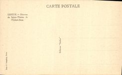 Visión de la escena de la POSTAL de la VENDIMIA de un T en el cielo de Lisieux