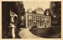 CPA Lisieux les Buissonnets Facade d'entree