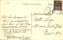 VINTAGE POSTCARD Lac Of Annecy Rules Of St Michel And Castle De Duingt