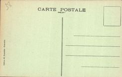 Piezas estrechas de Dauphine Vercors de la POSTAL de la VENDIMIA las grandes hacen un túnel