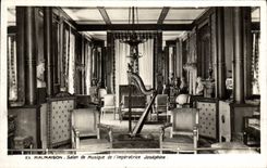 CPA Malmaison Salon de Muwique de L'Imperatrice Josephine