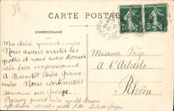 CPA La Balme Les Grottes Interieur des Grottes Caravane sous le Grand Vestibule venant visiter le labyrinthe et la salle