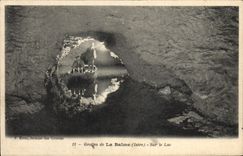 CPA Grottes de La Balme Sur le Lac