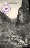 CPA Vallee de la Cere Les Rochers de Compaing