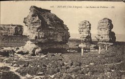 CPA Royan Les Rochers de Vallieres