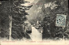CPA Cauterets La Cascade du Cerisey