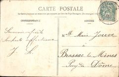 VINTAGE POSTCARD the Happy one Cleans of Ars in prayers in its Room