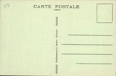 VINTAGE POSTCARD Castellane Estival Station the Rock and the Verdon