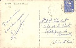 VINTAGE POSTCARD Gap Cascades of Charance