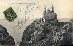 VINTAGE POSTCARD Gap Breach of Charance