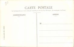 VINTAGE POSTCARD Amiens Cathedral Master Furnace bridge of the Chorus