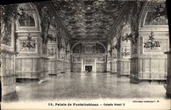 CPA Palais de Fontainebleau Galerie Henri II