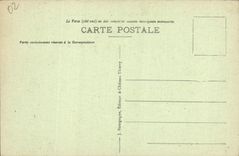 VINTAGE POSTCARD Thierry Castle the Hotel God