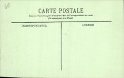 POSTAL Compiegne de la VENDIMIA la puerta del arsenal
