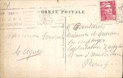 VINTAGE POSTCARD Interior Toulouse of the Hotel D Assezat Turn