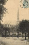 VINTAGE POSTCARD Boulogne the Church and Places of Parchamp