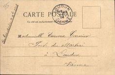 VINTAGE POSTCARD Boulogne the Church and Places of Parchamp