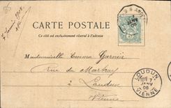 CPA Boulogne Salle des Fetes Tramway Enfants