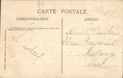 VINTAGE POSTCARD Robinson with the Wolves Wolves Coach Horse