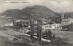 VINTAGE POSTCARD Panorama of Doors