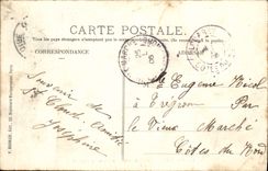 CPA Parc de Saint Cloud Grille du fer a cheval