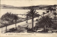 CPA Cannes La Croisette et Panorama sur l'Esterel