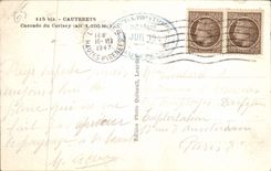 CPA Cauterets Cascade du Cerisey