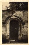 VINTAGE POSTCARD Abbey Of Wandrille Saint the Small door of the Abbey