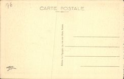 VINTAGE POSTCARD Abbey Of Wandrille Saint the Small door of the Abbey