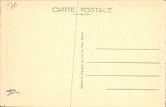 VINTAGE POSTCARD Abbey Of Wandrille Saint In the Cloister Wash-hand basin