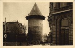 VINTAGE POSTCARD Rouen the Tower Jeanne d' Arc general Reciprocity