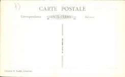 VINTAGE POSTCARD Chambéry Holy Gate Entered Dominique of the Castle