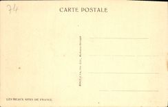 CPA Massif du Mont Blanc Lac Blanc et la Chaine du Mont Blanc