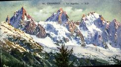 CPA Chamonix Les Aiguilles