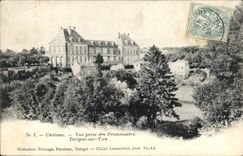 CPA Chateau Vue Prise des Promenades Torigni sur Vire