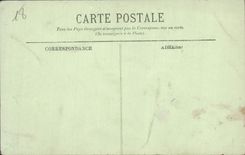 Corazón de Jacques del paladar de Bourges de la POSTAL de la VENDIMIA el ataque frontal más situado más al sur