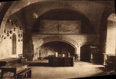 VINTAGE POSTCARD Obazine Cistercian abbey Cooks