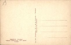 CPA Obazine abbaye Cistercienne Cuisine