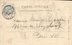 POSTAL ISCED de la VENDIMIA de las defensas de Carcasona del castillo