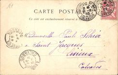 CPA Falaise Vue Generale Prise du Mont Myra