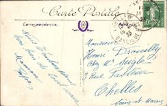 CPA Ile Sainte Marguerite Un coup de Mer